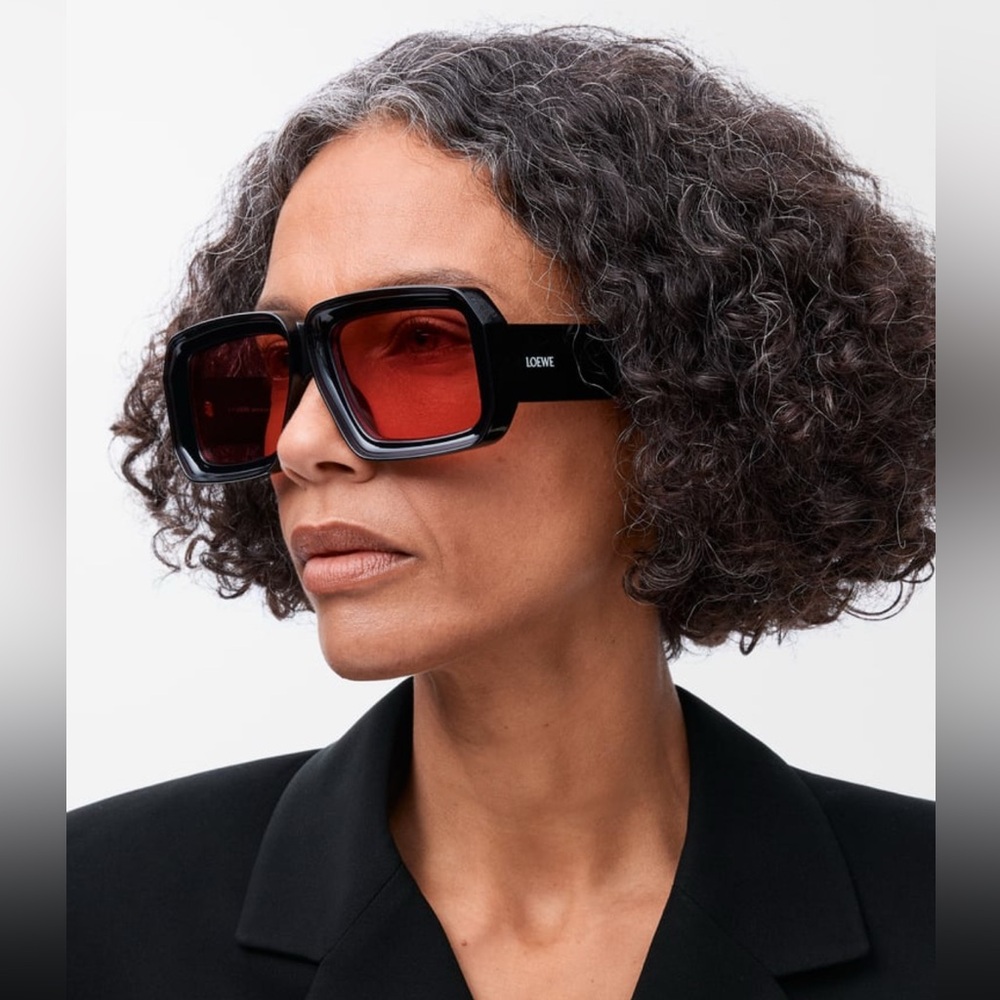 LOEWE Paula's Ibiza square-frame acetate sunglasses